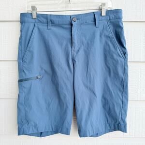 Weatherproof Vintage Blue Utility Shorts Men's 34 Casual Outdoor Travel